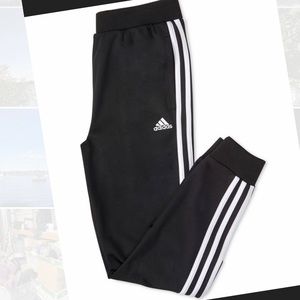 Girls 7/8 Adidas Jogger Black Sweatpants